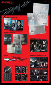 Korea Pop Store aespa - [Drama] (4th Mini Album) (Drama Ver.) Kawaii Gifts 8804775366956