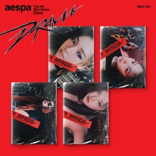 Korea Pop Store aespa - [Drama] (4th Mini Album) (Giant Ver.) Kawaii Gifts
