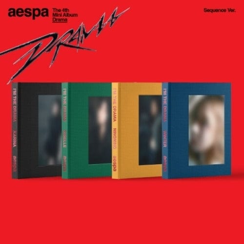 Korea Pop Store aespa - [Drama] (4th Mini Album) (Sequence Ver.) Kawaii Gifts