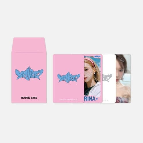 Korea Pop Store [aespa] [My World] Random Trading Card Set A Kawaii Gifts