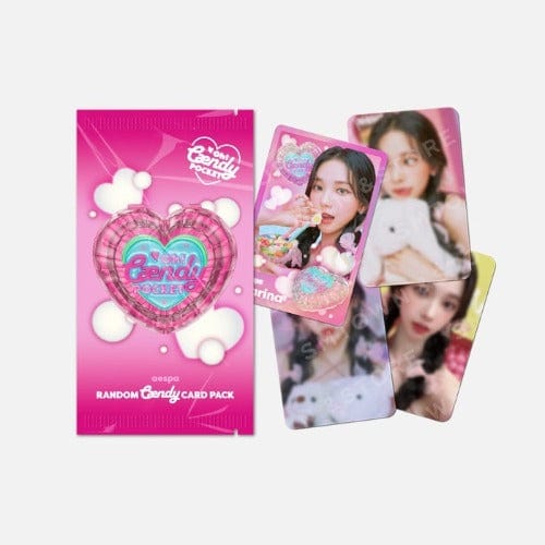 Korea Pop Store [aespa] [OH! Caendy Pocket Part.1] Random Caendy Card Pack Kawaii Gifts