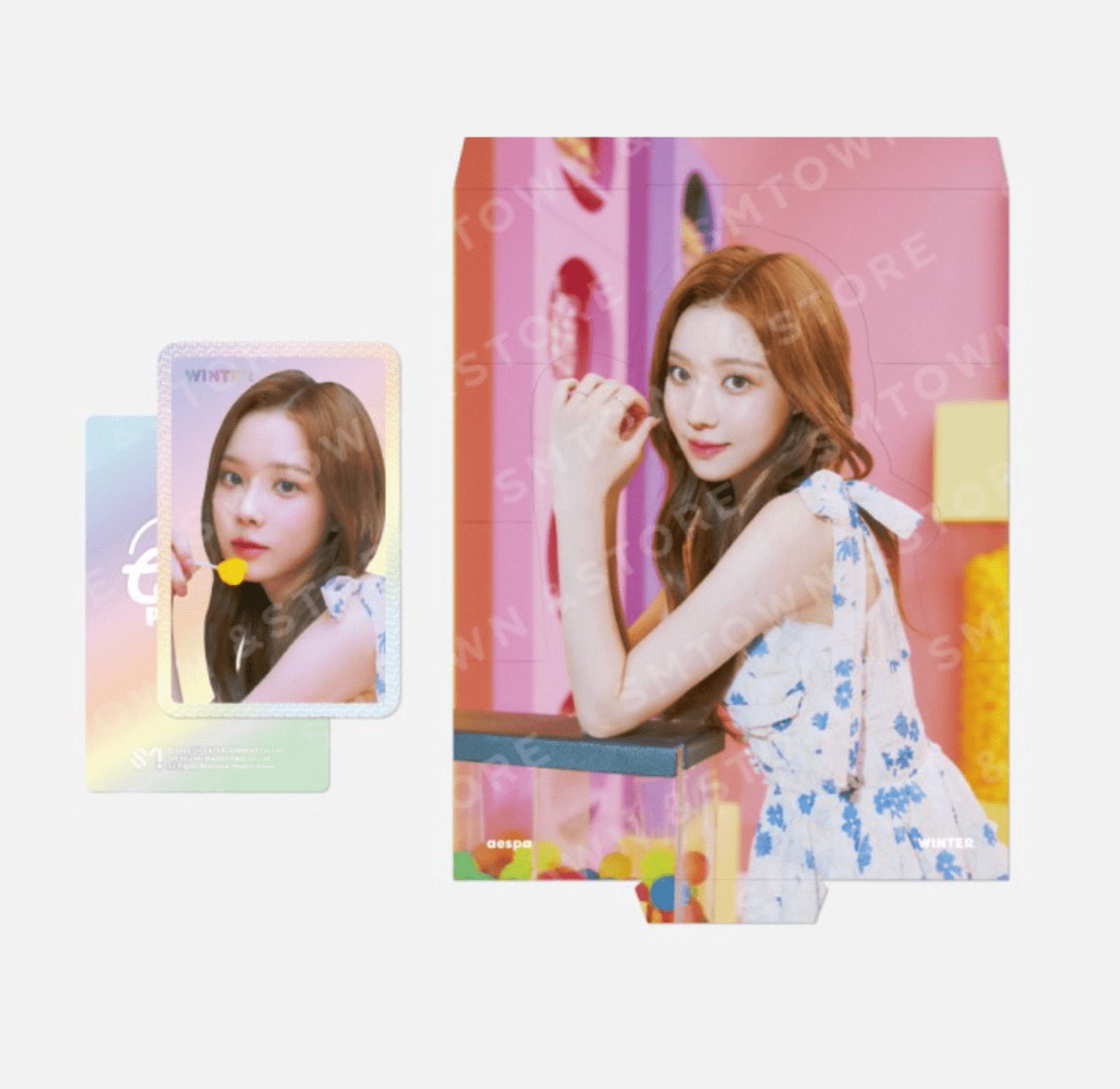 aespa] [OH! Caendy Pocket Part.2] Hologram Photo Card Set