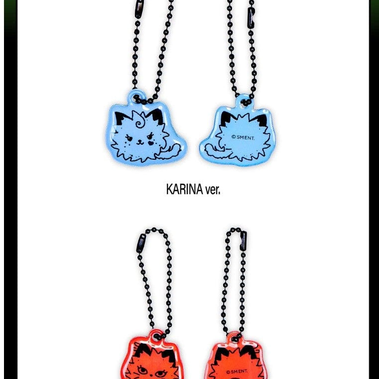 Korea Pop Store [aespa] Rich Man - Random Epoxy Keyring Kawaii Gifts