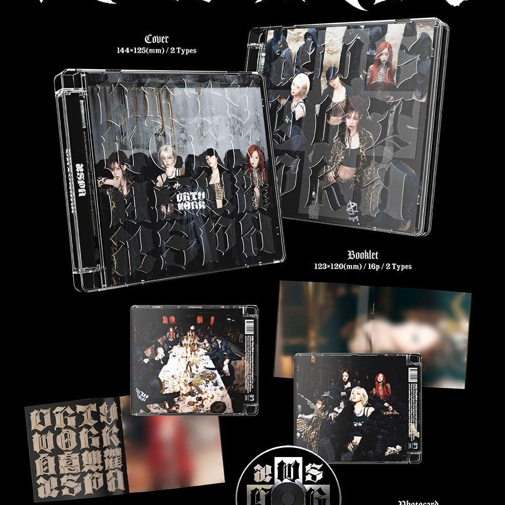 Korea Pop Store aespa - Single [Dirty Work] (Dirty Code Ver.) Kawaii Gifts