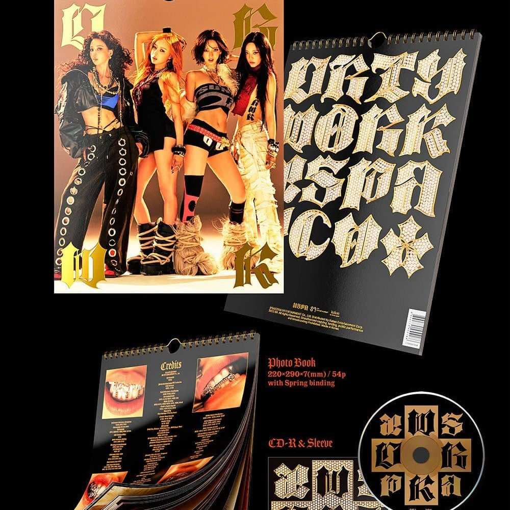 Korea Pop Store aespa - Single [Dirty Work] (Dirty Worker Ver.) Kawaii Gifts