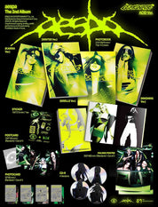 Korea Pop Store aespa - The 2nd Album [Lemonade] (Acid Ver.) Kawaii Gifts 8804775469848