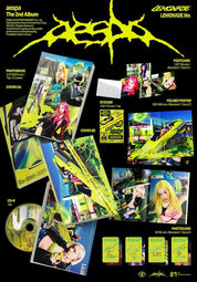 Korea Pop Store aespa - The 2nd Album [Lemonade] (Lemonade Ver.) Kawaii Gifts 8804775469831