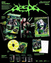 Korea Pop Store aespa - The 2nd Album [Lemonade] (P.O.S Ver.) Kawaii Gifts 8804775469855