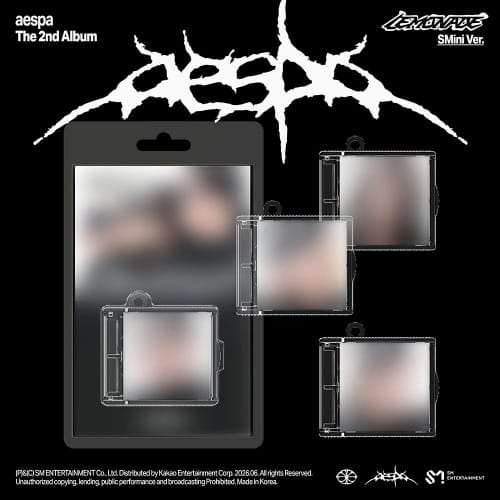Korea Pop Store aespa - The 2nd Album [Lemonade] (Smini Ver.) Kawaii Gifts