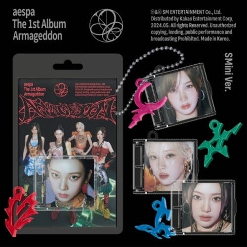 Korea Pop Store aespa - Vol.1 [Armageddon] (SMini Ver.) Kawaii Gifts 8804775369728