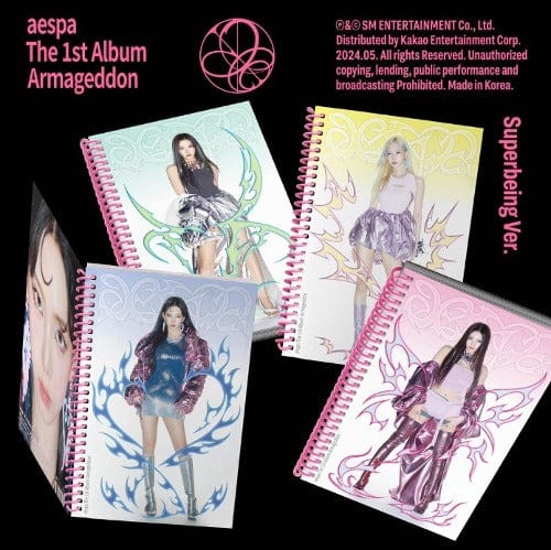 Korea Pop Store aespa - Vol.1 [Armageddon] (Superbeing Ver.) Kawaii Gifts