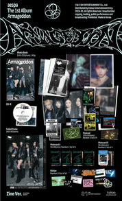 Korea Pop Store aespa - Vol.1 [Armageddon] (Zine Ver.) Kawaii Gifts 8804775369704