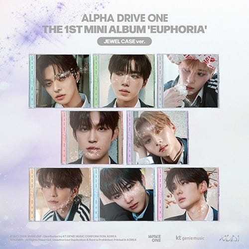 Korea Pop Store ALPHA DRIVE ONE - The 1st Mini Album [Euphoria] (Jewel Case Ver.) Kawaii Gifts
