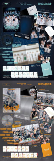 Korea Pop Store AMPERS&ONE - 3rd Mini Album [Loud & Proud] Kawaii Gifts