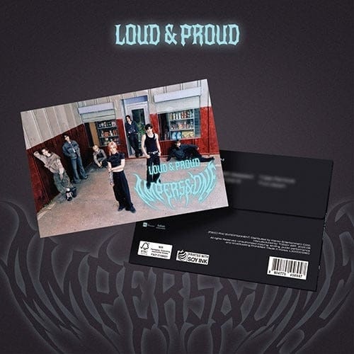 Korea Pop Store AMPERS&ONE - 3rd Mini Album [Loud & Proud] (Postcard Ver.) Kawaii Gifts