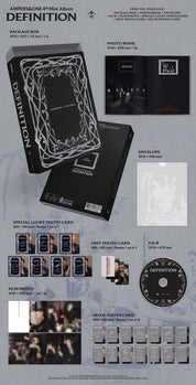 Korea Pop Store AMPERS&ONE - 4th Mini Album [Definition] Here Ver. Kawaii Gifts