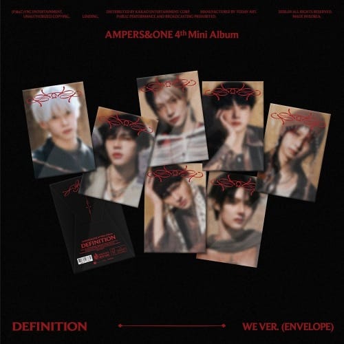 Korea Pop Store AMPERS&ONE - 4th Mini Album [Definition] We Ver. Kawaii Gifts