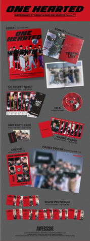 Korea Pop Store AMPERS&ONE - [One Hearted] (2nd Single Album) Kawaii Gifts