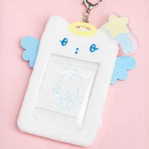 Korea Pop Store Angel Core Fabric Photo Card Holder Kawaii Gifts