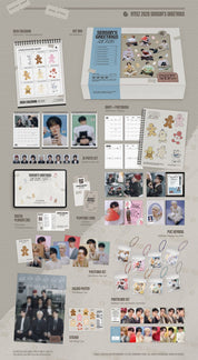 Korea Pop Store ATEEZ - 2026 SEASON'S GREETINGS Kawaii Gifts