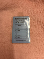 Korea Pop Store [ATEEZ] [2026 Season’s Greetings] Pre-Order Benefit Photocard KQ Shop Kawaii Gifts