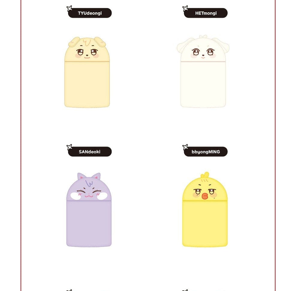 Korea Pop Store [ATEEZ] [ANITEEZ] In The Calling - Mini Desk Trash Bin Kawaii Gifts