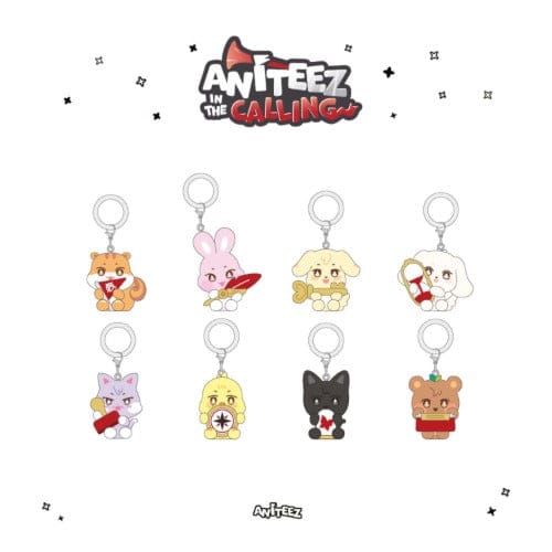 Korea Pop Store [ATEEZ] [ANITEEZ] In The Calling - Random Marking Mascot Charm Kawaii Gifts