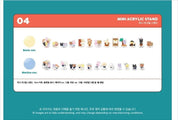 Korea Pop Store [ATEEZ] [ANITEEZ] Mini Acrylic Stand (Random) Basic Ver. Kawaii Gifts