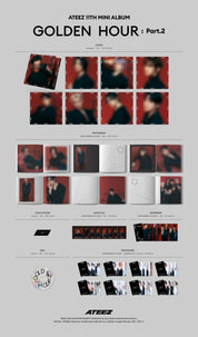 Korea Pop Store ATEEZ - GOLDEN HOUR: Part.2 (Digipack) Kawaii Gifts