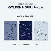 Korea Pop Store ATEEZ - GOLDEN HOUR: Part.4 (Pocaalbum Ver.) Kawaii Gifts