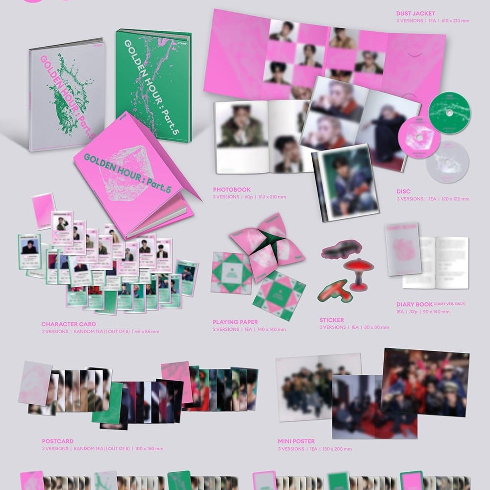 Korea Pop Store ATEEZ - Golden Hour: Part.5 Kawaii Gifts