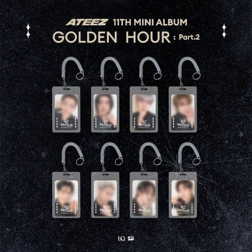 Korea Pop Store [ATEEZ] [Ice on My Teeth] Photo Card Holder Set Kawaii Gifts