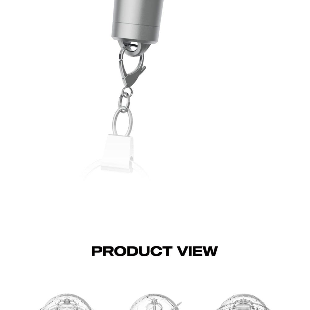 Korea Pop Store ATEEZ - Official Lightiny Keyring - Ver. 3 Kawaii Gifts