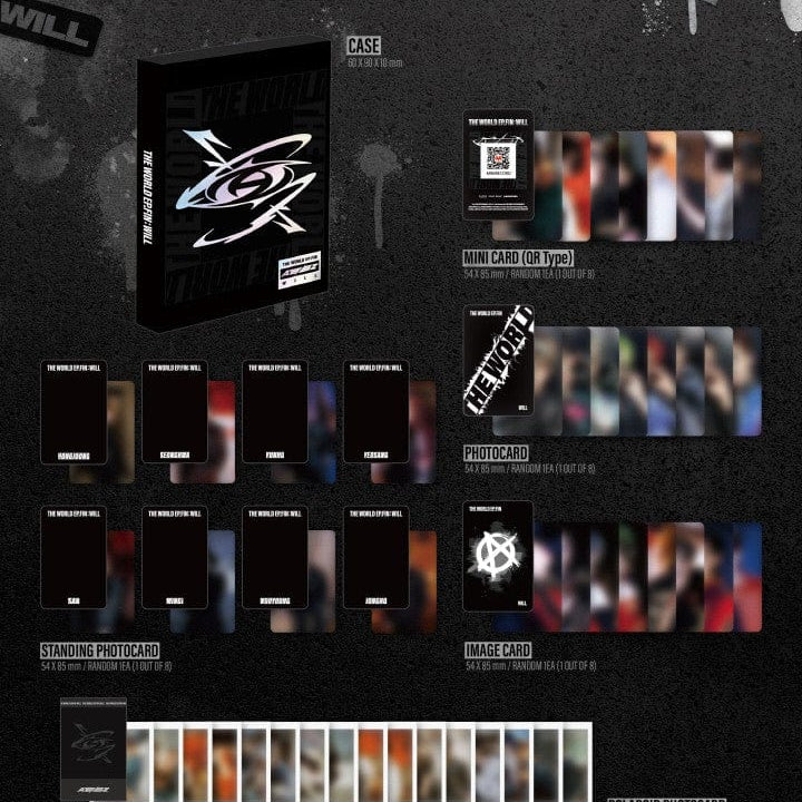 Korea Pop Store ATEEZ - The World Ep.Fin: Will (Platform Ver.) Kawaii Gifts