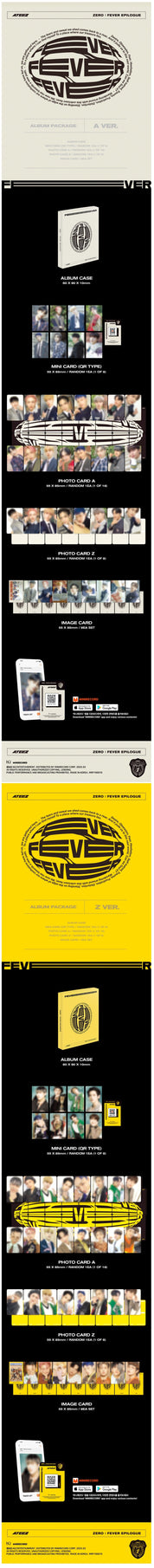 Korea Pop Store ATEEZ - Zero : Fever Epilogue (Platform Ver.) Kawaii Gifts