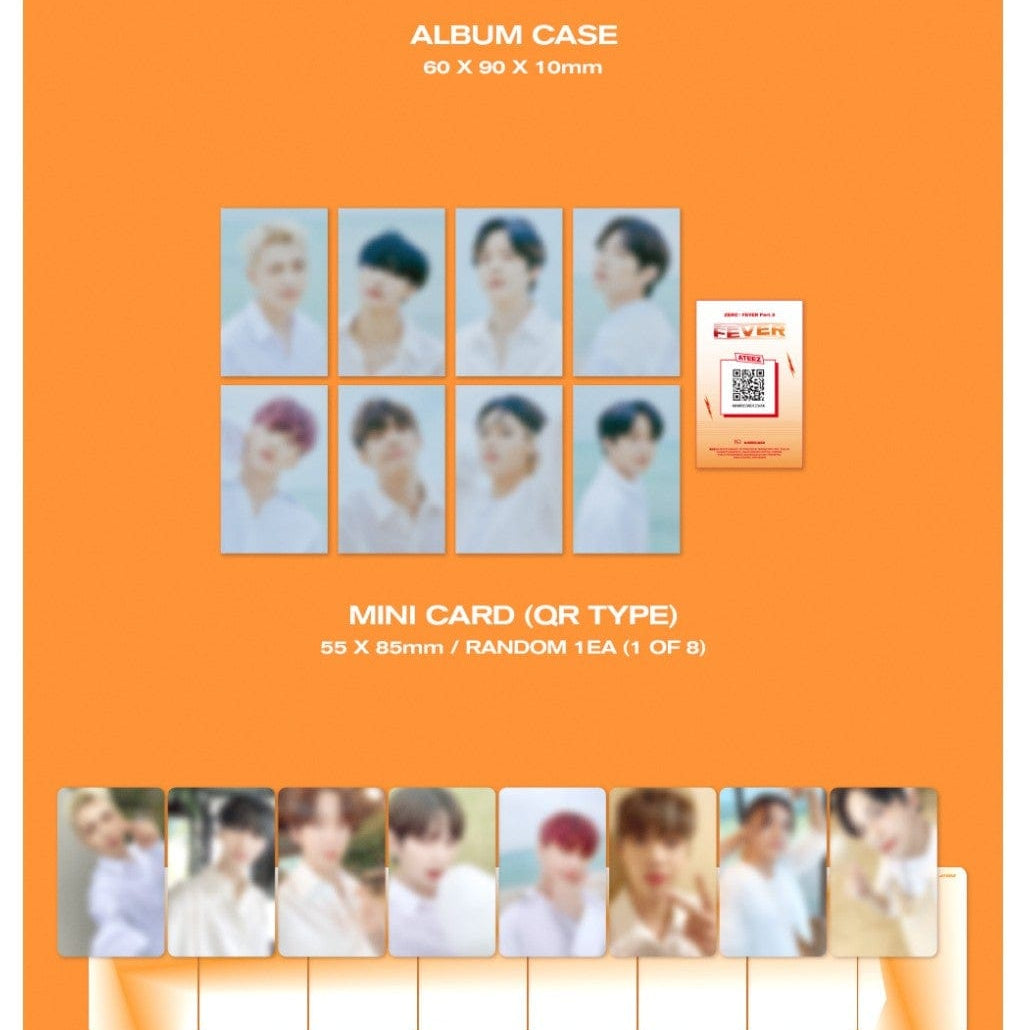 Korea Pop Store ATEEZ - Zero : Fever Part. 3 (Platform Ver.) (Copy) Kawaii Gifts