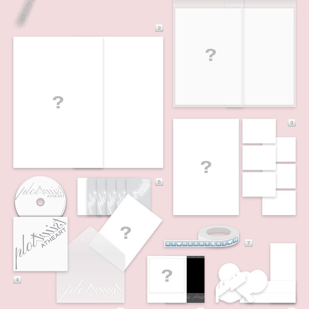 Korea Pop Store ATHEART - 1st EP [Plot Twist] (Reveal Ver.) Kawaii Gifts