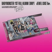 Korea Pop Store BABYMONSTER - 1st Full Album [Drip] Jewel Case Ver. Kawaii Gifts