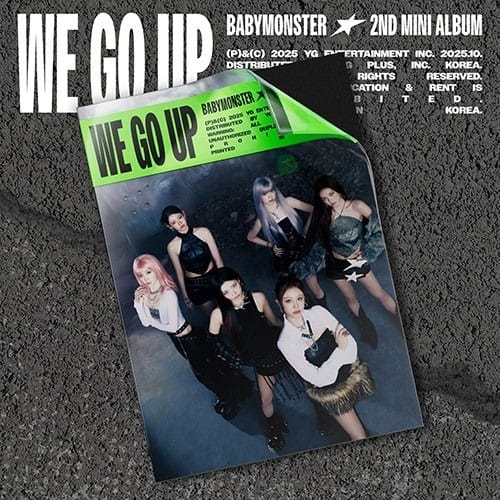 Korea Pop Store BABYMONSTER - 2nd Mini Album [We Go Up] We Ver. Kawaii Gifts