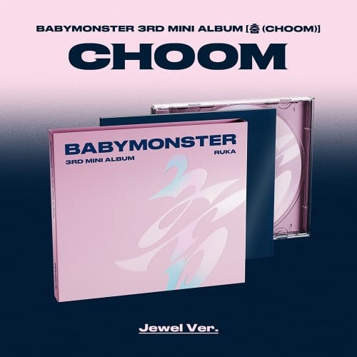 Korea Pop Store BABYMONSTER - 3rd Mini Album [Choom] Jewel Ver. Kawaii Gifts