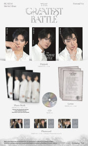 Korea Pop Store BIG OCEAN - 3rd Mini Album [The Greatest Battle] (Personal Ver.) Kawaii Gifts 8809954225895
