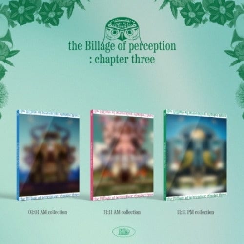 Korea Pop Store Billlie - THE BILLAGE OF PERCEPTION : CHAPTER THREE (4TH MINI ALBUM) Kawaii Gifts