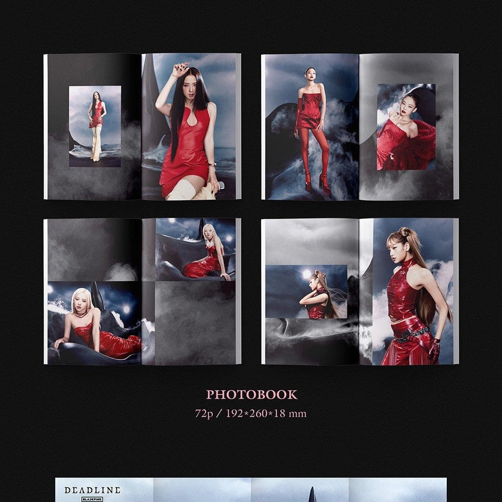 Korea Pop Store BLACKPINK - 3rd Mini Album [Deadline] Black Ver. Kawaii Gifts