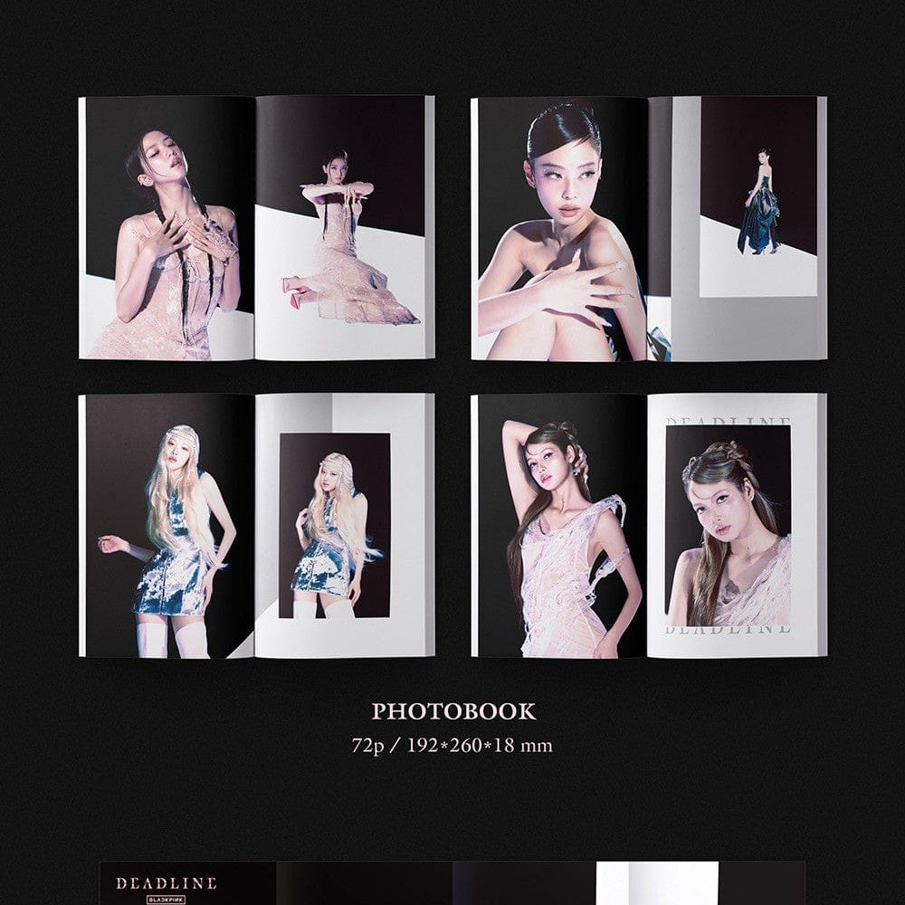 Korea Pop Store BLACKPINK - 3rd Mini Album [Deadline] Pink Ver. Kawaii Gifts