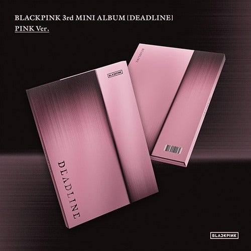 Korea Pop Store BLACKPINK - 3rd Mini Album [Deadline] Pink Ver. Kawaii Gifts