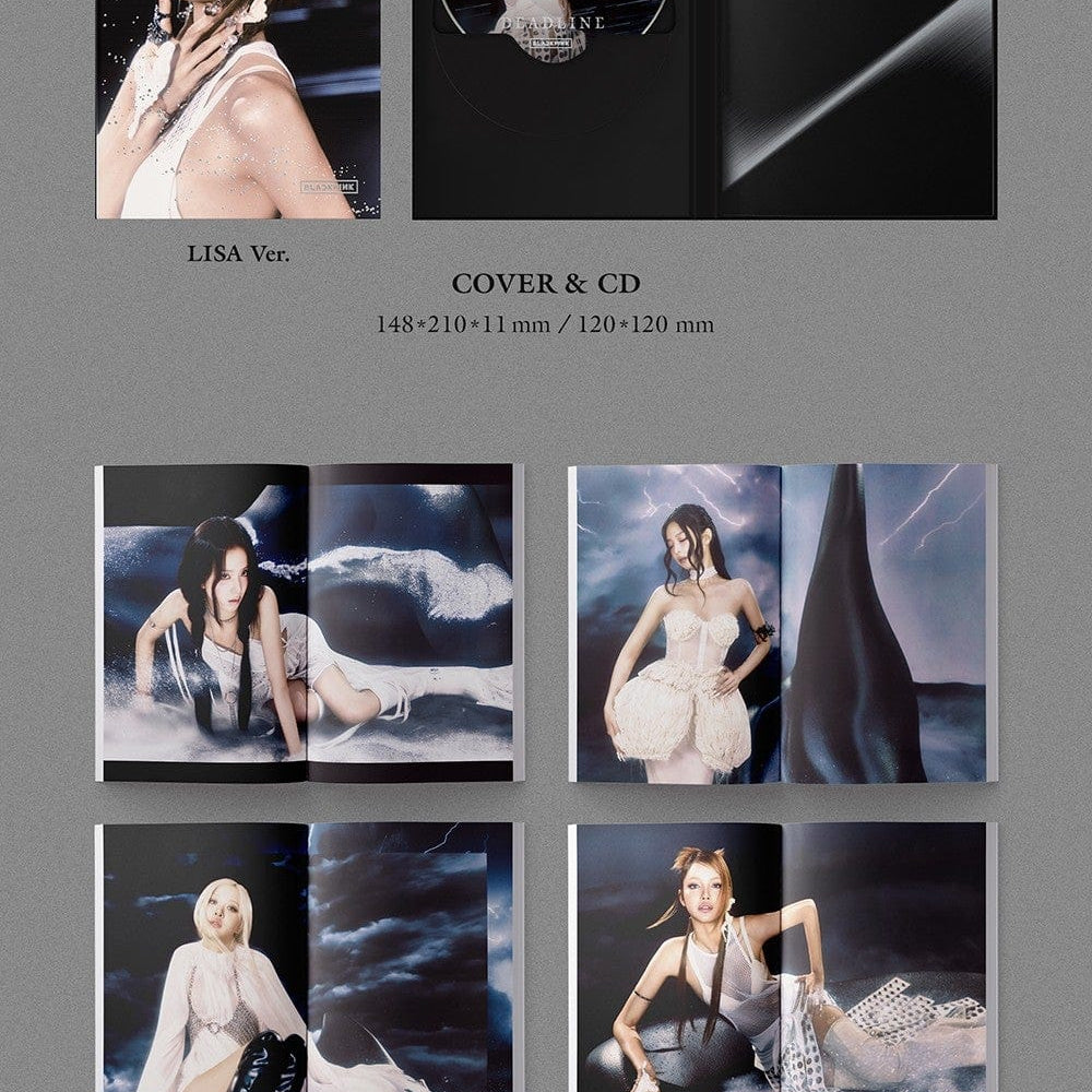 Korea Pop Store BLACKPINK - 3rd Mini Album [Deadline] Silver Ver. Kawaii Gifts