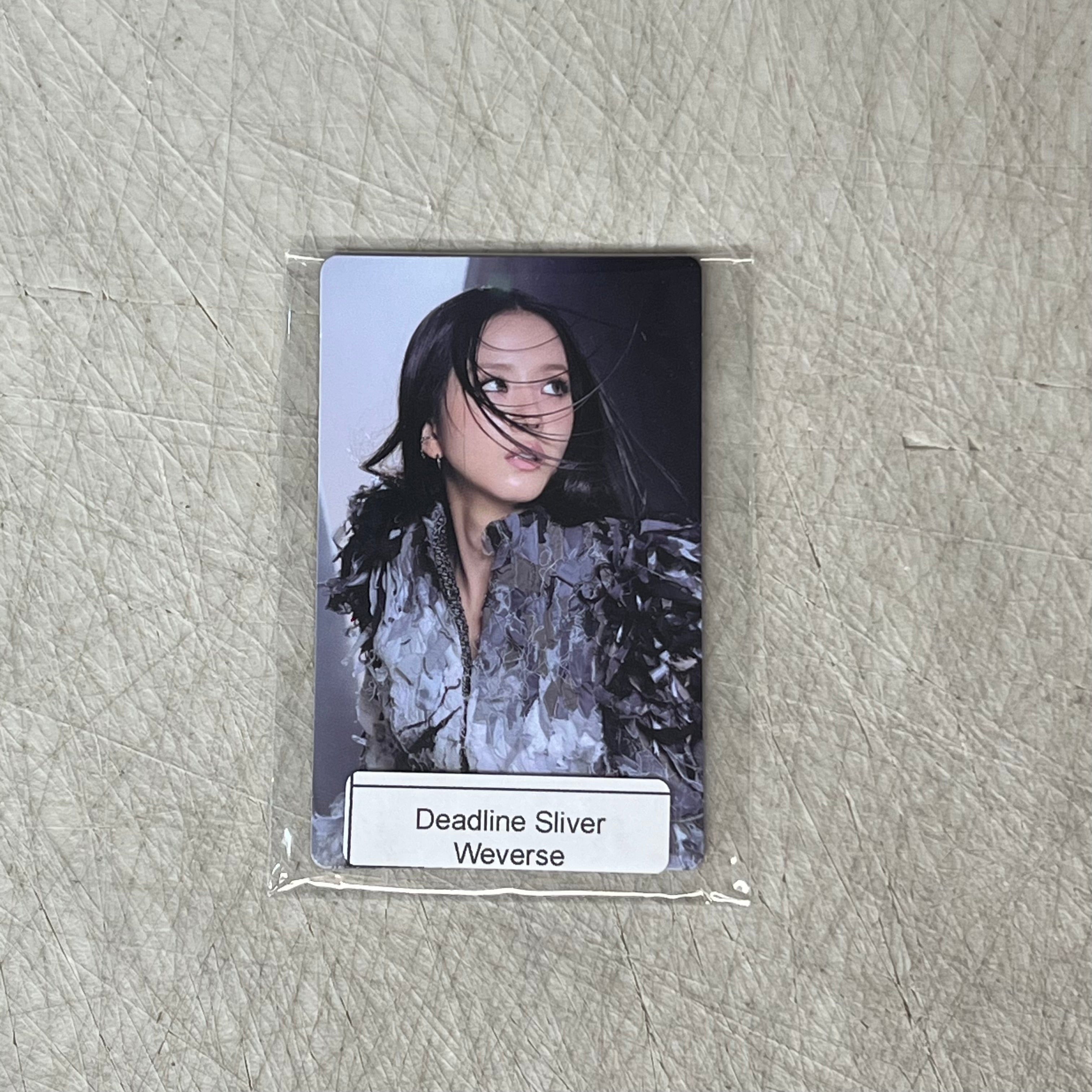 Korea Pop Store BLACKPINK - [Deadline] Weverse Pre-Order Photocard Jisoo 2 Kawaii Gifts 83397078