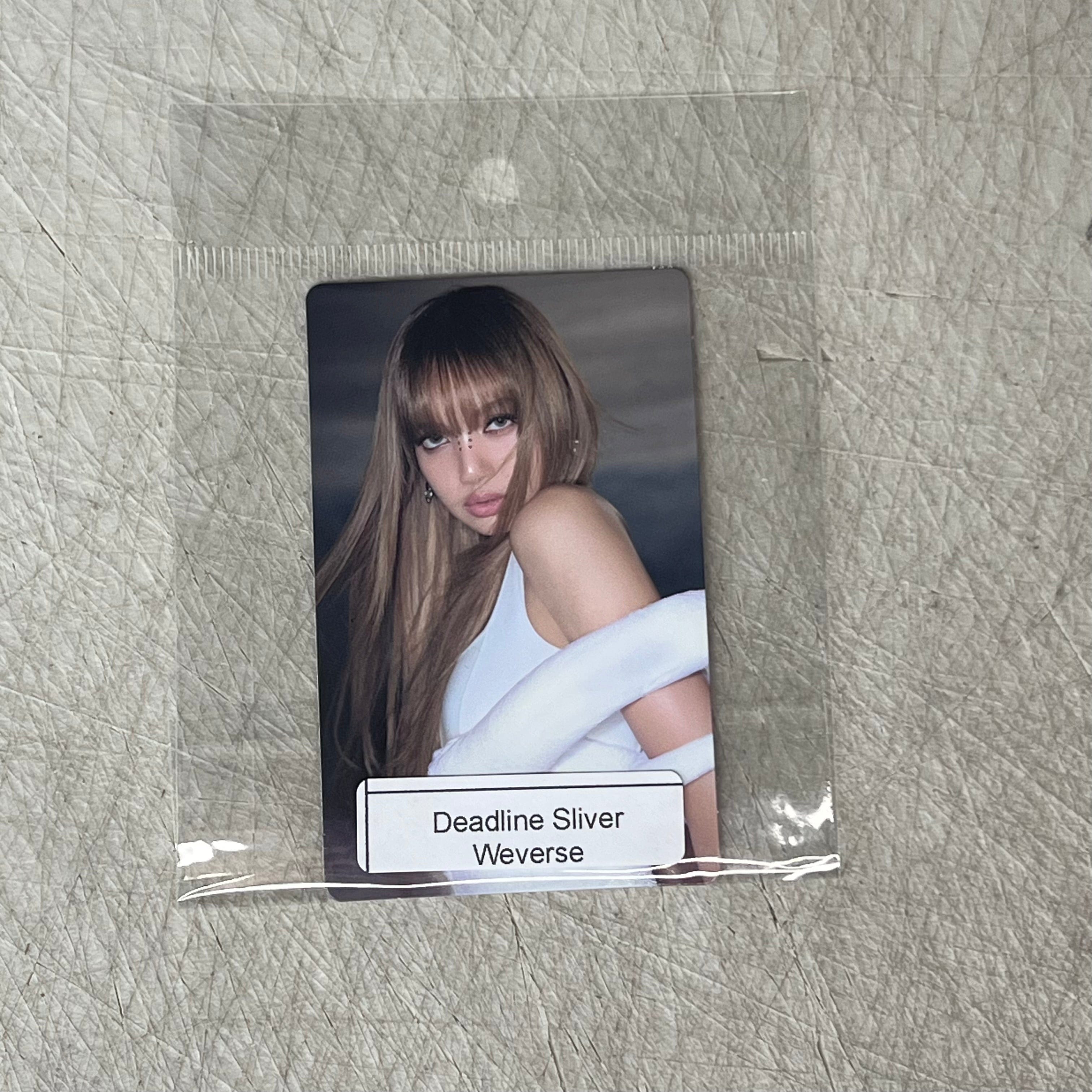 BLACKPINK リサ ラキドロトレカWeverse BLACKPINK - [Deadline] Weverse Pre-Order Photocard – Kawaii Gifts
