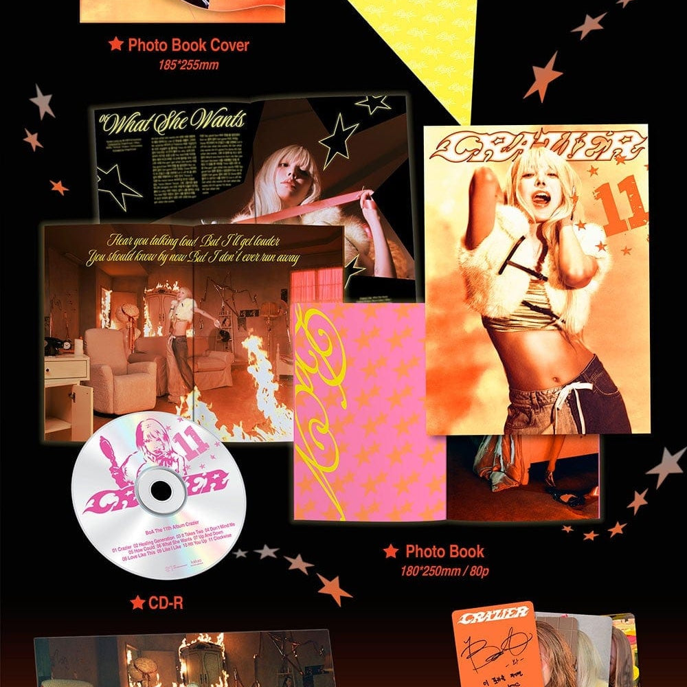 Korea Pop Store BOA - The 11th Album [Crazier] (Crazier Ver.) Kawaii Gifts