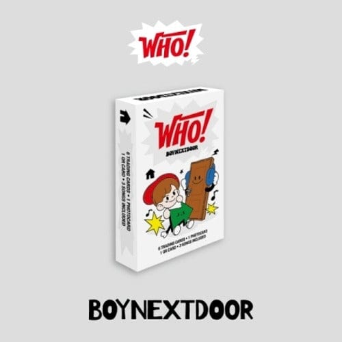 Korea Pop Store BOYNEXTDOOR - 1ST SINGLE 'WHO!' (WEVERSE ALBUMS Ver.) Kawaii Gifts